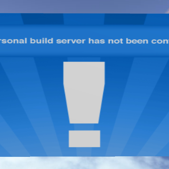 Personal Server Starting Place