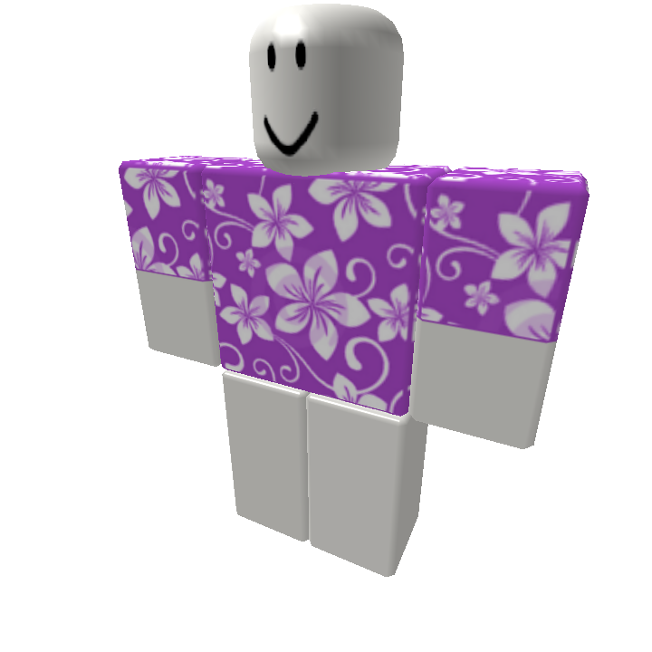 Aloha Shirt: Purple