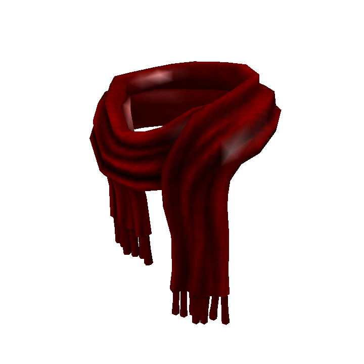 Crimson Winter Scarf