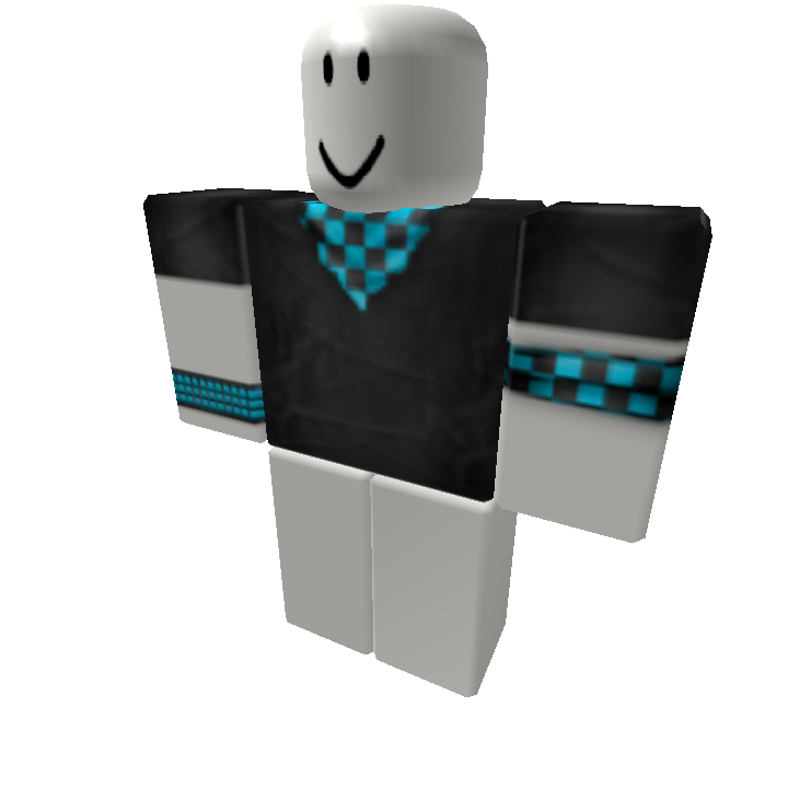 Cyan Bandana Shirt