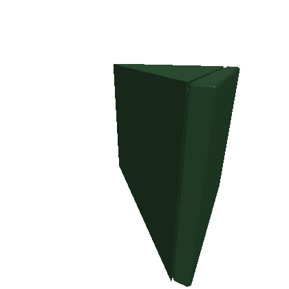 Corner Block - Dark Green