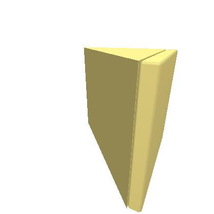 Corner Block - Yellow