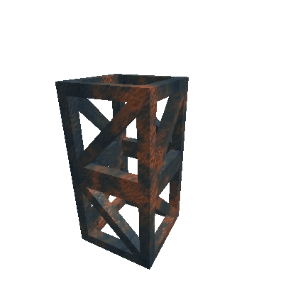 Corroded Truss - Centered Vertical